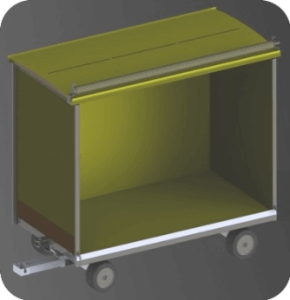 Carretas Bidirecionais Rebocáveis Industriais