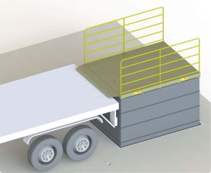 Mesa Pantográfica Doca Embutida no Piso